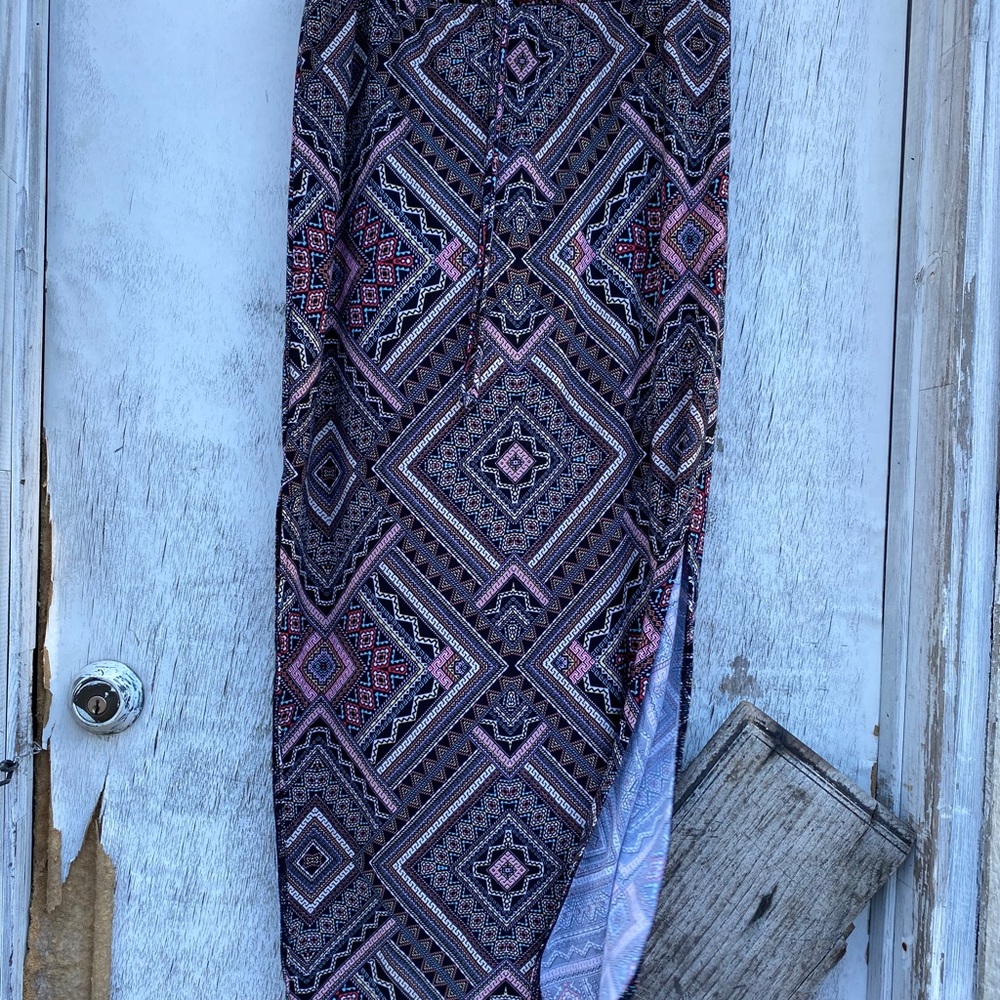 Long Tribal Skirt
